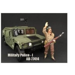WWII Military Police 4 Piece Figure Set For 1:18 Scale Models by American Diorama