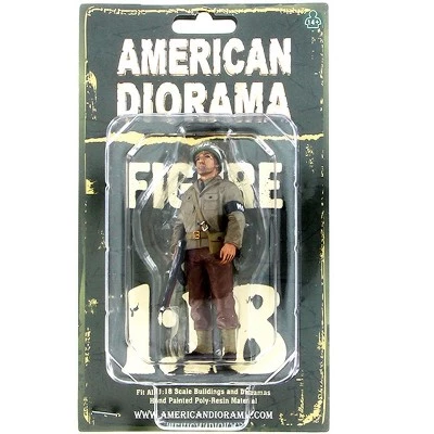 WWII Military Police Figure III For 1:18 Scale Models by American Diorama 2 WWII Military Police Figure III For 1:18 Scale Models by American Diorama - Image 2