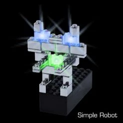 E-Blox Power Blox Starter, LED Building Blocks, 25 Pieces