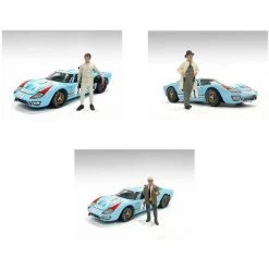 "Race Day 2" 6 piece Figurine Set for 1/18 Scale Models by American Diorama