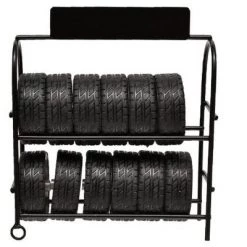Metal Tire Rack with Rims and Tires for 1/24 Scale Models by American Diorama -Vehicles & Remote Control Sales unnamed file 3096