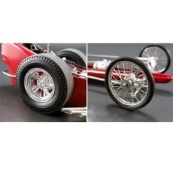 Wheels and Tires Set of 4 pieces from "Tommy Ivo’s Barnstormer" Vintage Dragster 1/18 Model by GMP