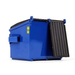 Refuse Trash Bin Blue 1/34 Diecast Model by First Gear