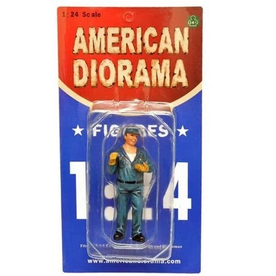 Tow Truck Driver/Operator Bill Figurine for 1/24 Scale Models by American Diorama 5 Tow Truck Driver/Operator Bill Figurine for 1/24 Scale Models by American Diorama - Image 5