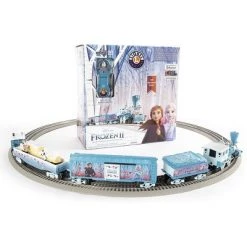 Lionel 2023040 Disney Frozen 2 Electric Powered O Gauge Model Train Set with Bluetooth Capability, 1 Passenger Cars, 8 Tracks, and Remote Control