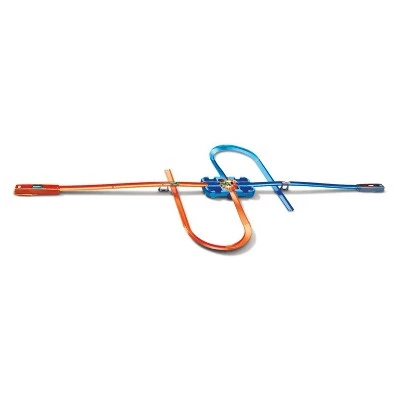 Hot Wheels Toy Car Track Builder Deluxe Stunt Box Play Set with 36 Pieces, Connectors, Curves, 15 Feet of Track, and 2 Cars, Multicolor 2 Hot Wheels Toy Car Track Builder Deluxe Stunt Box Play Set with 36 Pieces, Connectors, Curves, 15 Feet of Track, and 2 Cars, Multicolor - Image 2