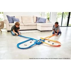 Hot Wheels Toy Car Track Builder Deluxe Stunt Box Play Set with 36 Pieces, Connectors, Curves, 15 Feet of Track, and 2 Cars, Multicolor 7 Hot Wheels Toy Car Track Builder Deluxe Stunt Box Play Set with 36 Pieces, Connectors, Curves, 15 Feet of Track, and 2 Cars, Multicolor -Vehicles & Remote Control Sales unnamed file 3373