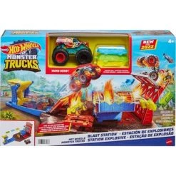 Hot Wheels Monster Trucks Blast Station Playset -Vehicles & Remote Control Sales unnamed file 3403