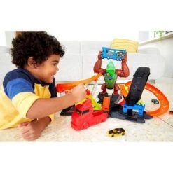 Hot Wheels City Slam Gorilla Playset