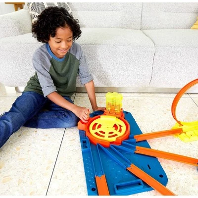 Hot Wheels Track Builder Unlimited Rapid Launch Builder Box Track Set 1 Hot Wheels Track Builder Unlimited Rapid Launch Builder Box Track Set