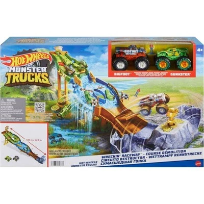 Hot Wheels Monster Trucks Wreckin' Raceway Trackset 5 Hot Wheels Monster Trucks Wreckin' Raceway Trackset - Image 5