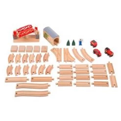 Melissa & Doug Melissa & Doug Swivel Bridge Wooden Train Set (47pc) -Vehicles & Remote Control Sales unnamed file 3605