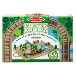 Melissa & Doug Melissa & Doug Take-Along Railroad 17pc -Vehicles & Remote Control Sales unnamed file 3619