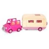 Li'l Woodzeez Li'l Woodzeez Camper Playset with Pink Toy Car 40pc - Happy Camper