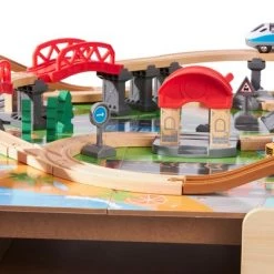 Hape E3766 70 Piece Railway Train Table and Set Toy with Battery Powered Locomotive with Removable Playmat Surface and Storage for Kids 3 Years and Up -Vehicles & Remote Control Sales unnamed file 3651