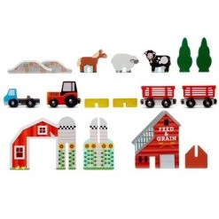 Melissa & Doug Melissa & Doug Take Along Farm Set 7 Melissa & Doug Melissa & Doug Take Along Farm Set -Vehicles & Remote Control Sales unnamed file 3750