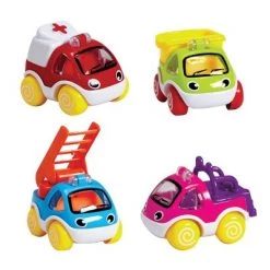 Edushape Mighty Mini Vehicles - Set of 8