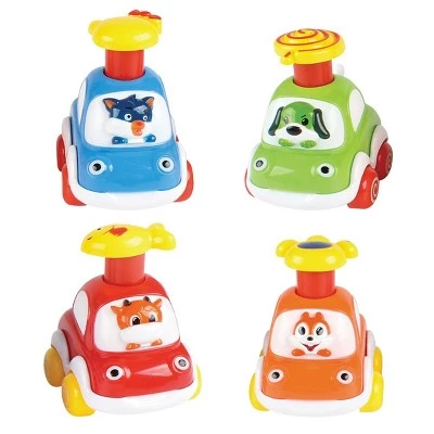 Edushape Mighty Mini Vehicles - Set of 8 2 Edushape Mighty Mini Vehicles - Set of 8 - Image 2