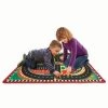 Melissa & Doug Melissa & Doug Round the Speedway Race Track Rug With 4 Race Cars (39 x 36 inches)