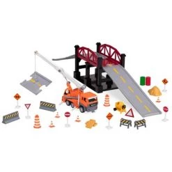 DRIVEN By Battat DRIVEN – Construction Playset with Bridge (35pc) – Micro Series -Vehicles & Remote Control Sales unnamed file 3864