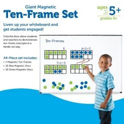 Learning Resources Giant Magnetic Ten-Frame Set, Set of 4 -Vehicles & Remote Control Sales unnamed file 393