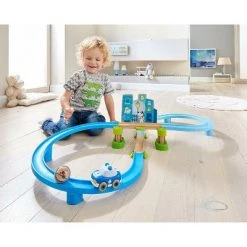 HABA Kullerbu Police Chase Playset - 16 Piece Figure 8 Starter Set -Vehicles & Remote Control Sales unnamed file 3954