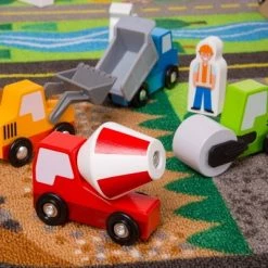 Melissa & Doug Deluxe Activity Road Rug Play Set with 49pc Wooden Vehicles and Play 7 Melissa & Doug Deluxe Activity Road Rug Play Set with 49pc Wooden Vehicles and Play -Vehicles & Remote Control Sales unnamed file 3986