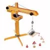 Hape Playscapes Toddler Kids Wooden Toy Construction Site Crane Lift Play Set