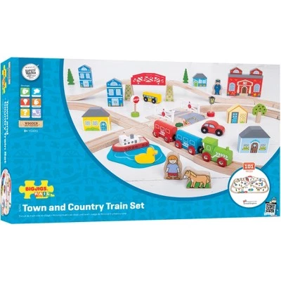 Bigjigs Toys Town and Country Set 2 Bigjigs Toys Town and Country Set - Image 2