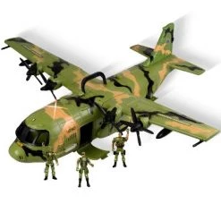 Link Worldwide Ready! Set! Play! Link Military Combat Airforce Airplane C130 With Lights And Sound