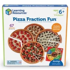 Learning Resources Pizza Fraction Fun Game, 13 Fraction Pizzas, 16 Piece Game, Ages 6+ -Vehicles & Remote Control Sales unnamed file 404
