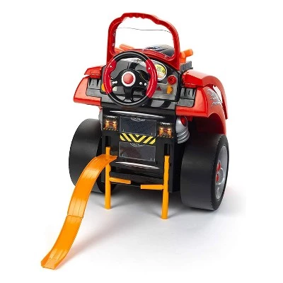 Theo Klein Interactive Toddler Toy Car and Engine Service Maintenance Station and Play Set with Kids Tools Included, Red 2 Theo Klein Interactive Toddler Toy Car and Engine Service Maintenance Station and Play Set with Kids Tools Included, Red - Image 2