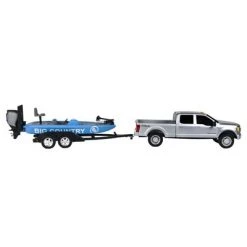 Big Country Toys 1/20 Bass Fishing Set with Ford F-250 Truck & Bass Boat 484