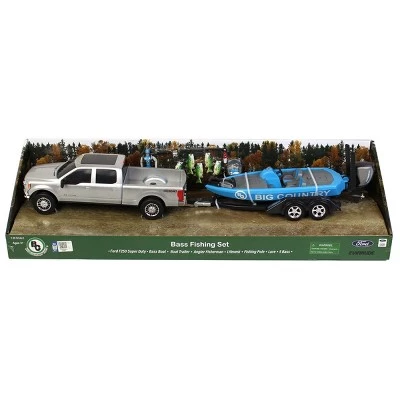 Big Country Toys 1/20 Bass Fishing Set with Ford F-250 Truck & Bass Boat 484 7 Big Country Toys 1/20 Bass Fishing Set with Ford F-250 Truck & Bass Boat 484 - Image 7
