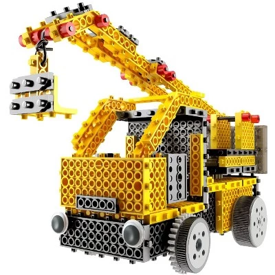 Link Worldwide Ready! Set! Play! Link 127 Piece Motorized Construction Truck Building Kit, STEM Toys Building Sets For Kids 1 Link Worldwide Ready! Set! Play! Link 127 Piece Motorized Construction Truck Building Kit, STEM Toys Building Sets For Kids