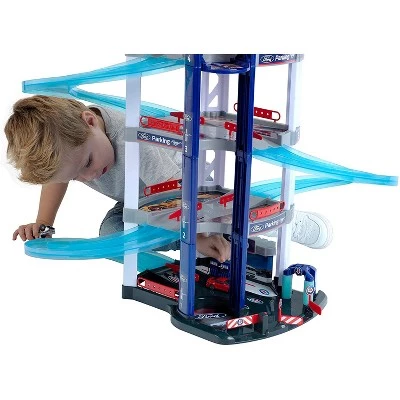 Theo Klein Ford Interactive Toy Car Park 6 Level Full Service Racing Parking Garage Play Set with 2 Cars Included for Kids Ages 3 Years Old and Up 1 Theo Klein Ford Interactive Toy Car Park 6 Level Full Service Racing Parking Garage Play Set with 2 Cars Included for Kids Ages 3 Years Old and Up