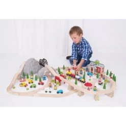 Bigjigs Toys Mountain Railway Set