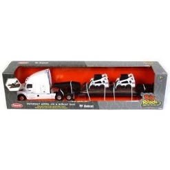 TOMY 1/32 Big Roads Peterbilt 579 with Lowboy Trailer and (2) Die Cast Bobcat S450 Skidloaders 47256 -Vehicles & Remote Control Sales unnamed file 4155