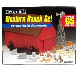 TOMY 1:64 Farm Country Western Ranch Set 12278