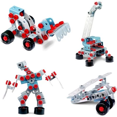 Link Worldwide Ready! Set! Play! Link 552 Piece Take Apart Educational Construction Toy Set With Electric Toy Drill 2 Link Worldwide Ready! Set! Play! Link 552 Piece Take Apart Educational Construction Toy Set With Electric Toy Drill - Image 2