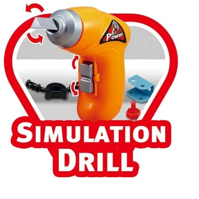 Link Worldwide Ready! Set! Play! Link 552 Piece Take Apart Educational Construction Toy Set With Electric Toy Drill 3 Link Worldwide Ready! Set! Play! Link 552 Piece Take Apart Educational Construction Toy Set With Electric Toy Drill - Image 3