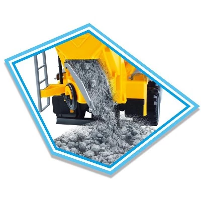 Link Worldwide Ready! Set! Go! Link 14" Friction Pull Back Power Mixer Truck, Pretend Play Big Construction Vehicle Toy For Kids 1 Link Worldwide Ready! Set! Go! Link 14" Friction Pull Back Power Mixer Truck, Pretend Play Big Construction Vehicle Toy For Kids