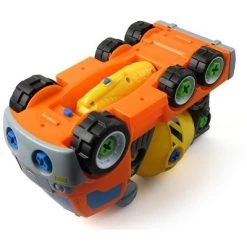 Link Worldwide Link Build Your Own Cement Mixer Truck, Take Apart Toy For All Kids