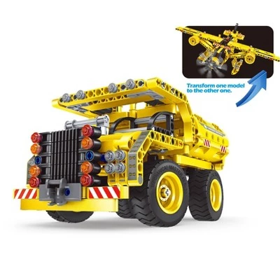 Link Worldwide Ready! Set! Play! Link 361 Piece Engineering Building Set, Dump Truck Construction Vehicle, STEM Kit Toy 1 Link Worldwide Ready! Set! Play! Link 361 Piece Engineering Building Set, Dump Truck Construction Vehicle, STEM Kit Toy