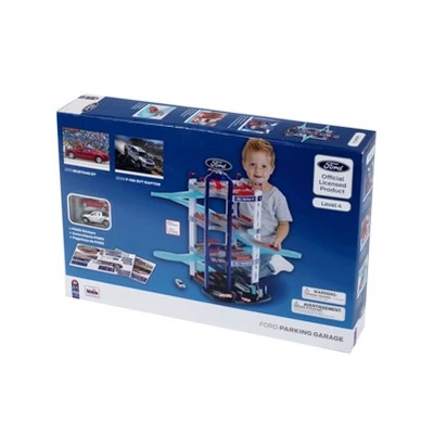 Theo Klein Ford Interactive Toy Car Park 4 Level Full Service Racing Parking Garage Play Set with 2 Cars Included for Kids Ages 3 Years Old and Up 1 Theo Klein Ford Interactive Toy Car Park 4 Level Full Service Racing Parking Garage Play Set with 2 Cars Included for Kids Ages 3 Years Old and Up
