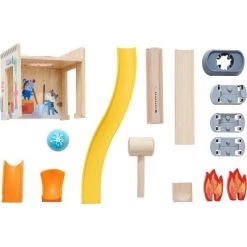 HABA Kullerbu Fire Department Hammer House Accesory Set