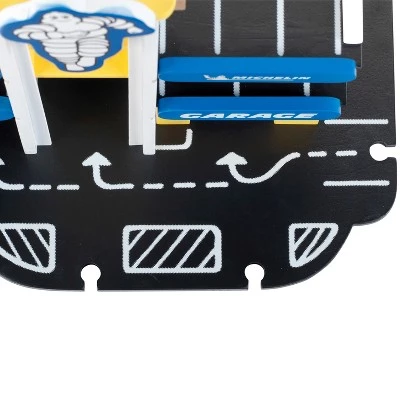 Theo Klein Michelin Car Service Mechanic Station Kids Wooden Toy Playset with 1 Play Car, Screwdriver, and Tires for Ages 3 and Up 3 Theo Klein Michelin Car Service Mechanic Station Kids Wooden Toy Playset with 1 Play Car, Screwdriver, and Tires for Ages 3 and Up - Image 3