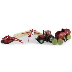 ERTL 1/64th Case IH 4 Piece Haying Set 44078