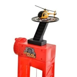 Qaba 3-Level Parking Garage Toy Car Playset with Racetrack, Helicopter Ramp, Elevator, and Cars for Boys and Girls -Vehicles & Remote Control Sales unnamed file 4295