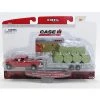 1/64th Dodge Ram Pickup w/Gooseneck Trailer & Bales by ERTL ZFN14855